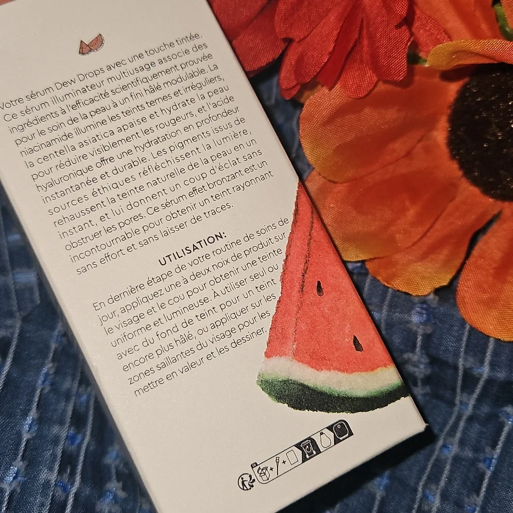 Glow Recipe Watermelon Glow Niacinamide Hue Drops 40ml SunGlow NIB - Picture 6 of 15